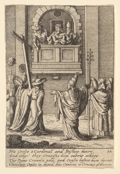 Ecce Homo, 1625-77 by Wenceslaus Hollar