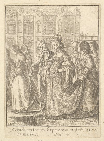 Empress (from the Dance of Death) by Wenceslaus Hollar