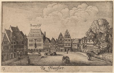 Frankfort by Wenceslaus Hollar