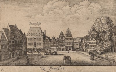 Frankfort, 1635 by Wenceslaus Hollar