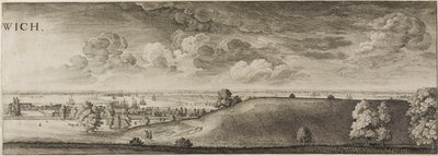 Greenwich by Wenceslaus Hollar