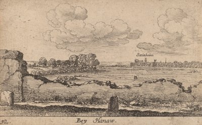 Hanau by Wenceslaus Hollar