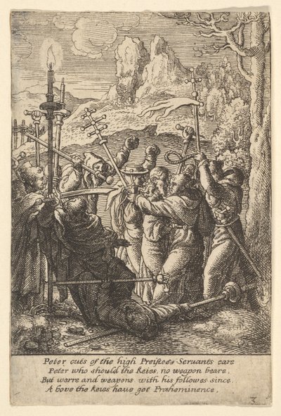 Jesus Taken by Wenceslaus Hollar