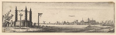 Kampen by Wenceslaus Hollar