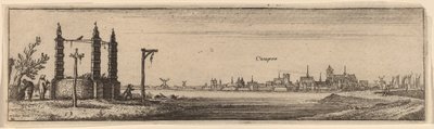 Kampen by Wenceslaus Hollar
