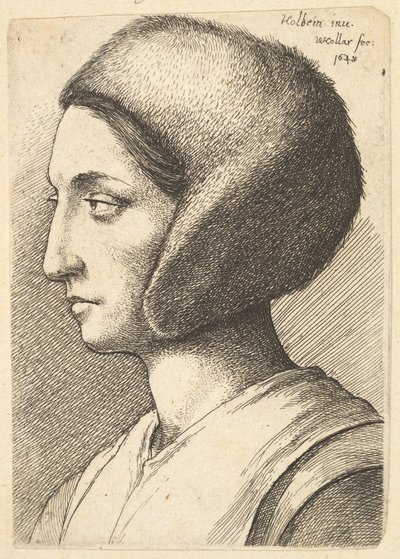 Margaret Giggs, 1648 by Wenceslaus Hollar