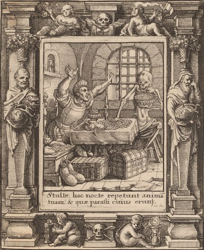 Miser by Wenceslaus Hollar