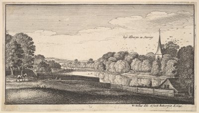 Near Albury by Wenceslaus Hollar