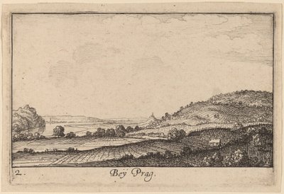 Near Prague by Wenceslaus Hollar
