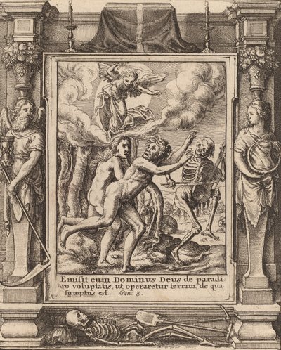 Paradise Lost, 1651 by Wenceslaus Hollar