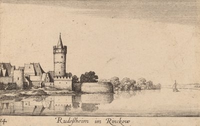 Rudesheim by Wenceslaus Hollar