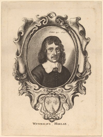 Self-Portrait by Wenceslaus Hollar