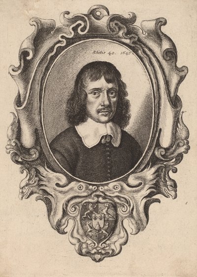 Self-Portrait by Wenceslaus Hollar