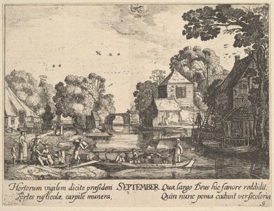 September by Wenceslaus Hollar