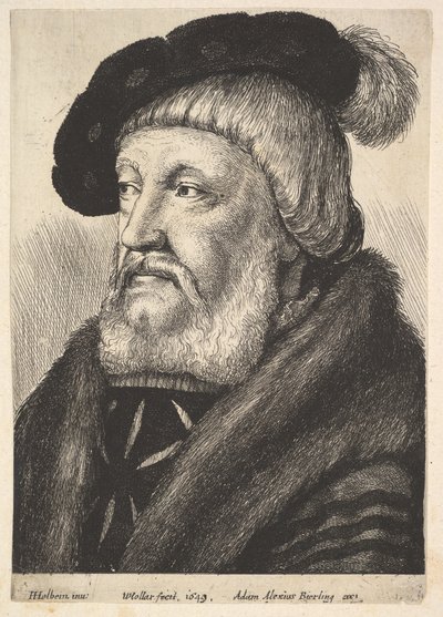 Sir William Butts, 1649 by Wenceslaus Hollar