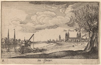 Speyer by Wenceslaus Hollar