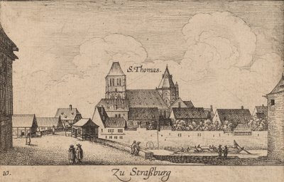 Strasbourg, 1635 by Wenceslaus Hollar
