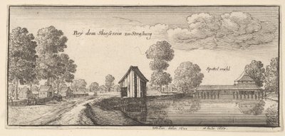 Strasbourg by Wenceslaus Hollar