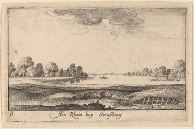 Strasbourg: The Toll House by Wenceslaus Hollar