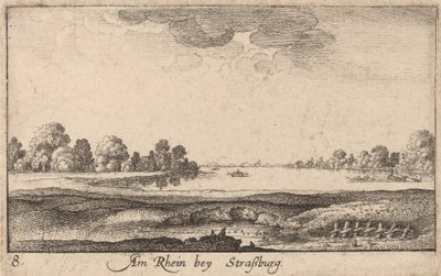 Strasbourg: The Toll House by Wenceslaus Hollar