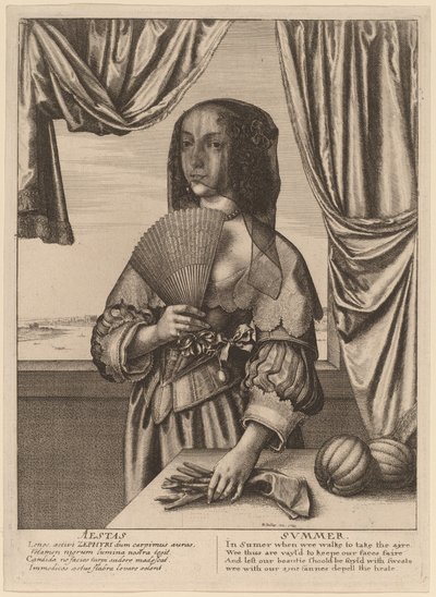 Summer by Wenceslaus Hollar