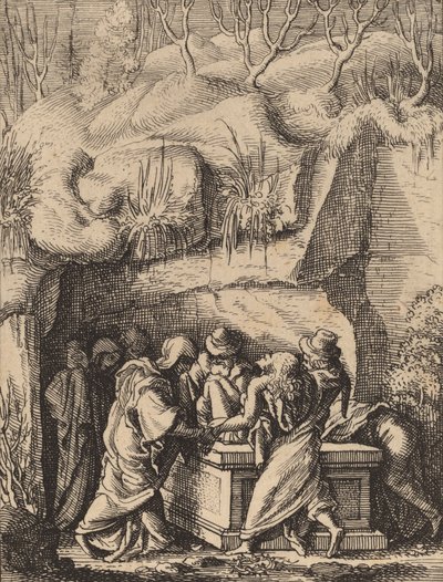 The Entombment by Wenceslaus Hollar