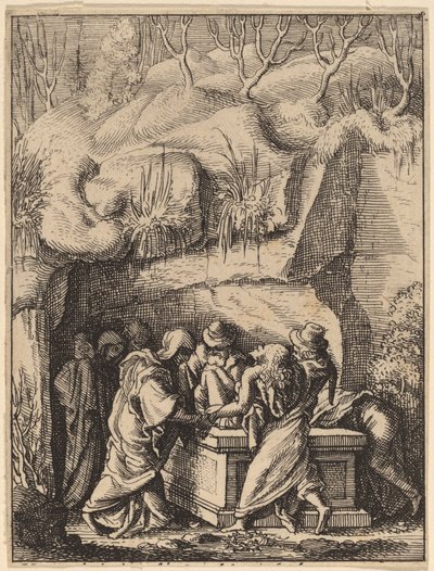 The Entombment by Wenceslaus Hollar