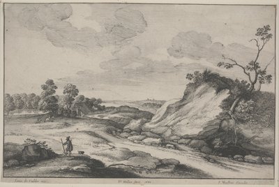 The Hunter by Wenceslaus Hollar