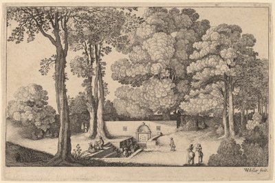 The Mineral Spring by Wenceslaus Hollar