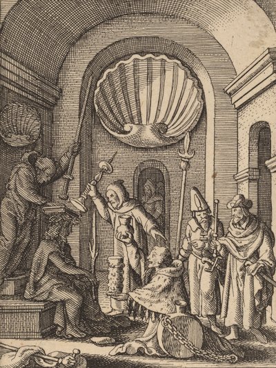 The Mocking by Wenceslaus Hollar