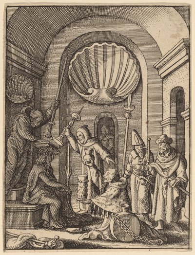 The Mocking by Wenceslaus Hollar