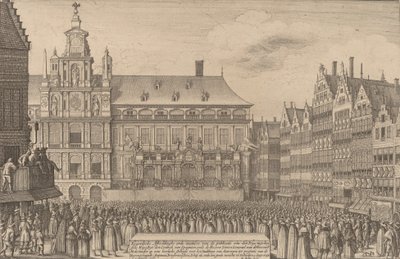 The Peace of Munster, 1641 by Wenceslaus Hollar
