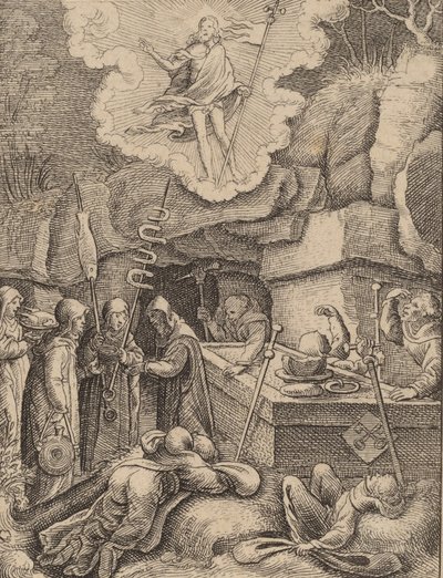 The Resurrection by Wenceslaus Hollar