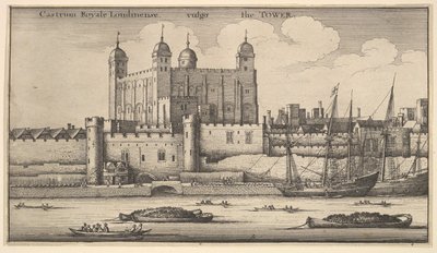 Tower of London by Wenceslaus Hollar