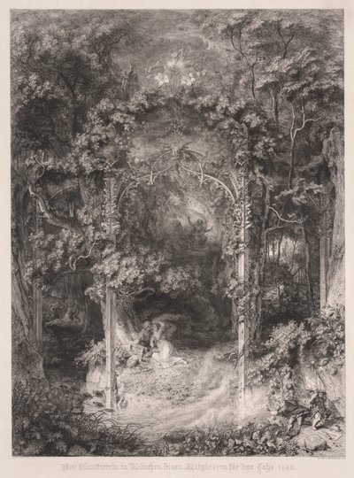The Forest Maiden by Wendelin Wick