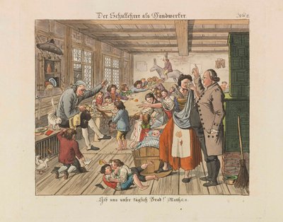 Schoolteacher as Craftsman, 1825 by Wiessner