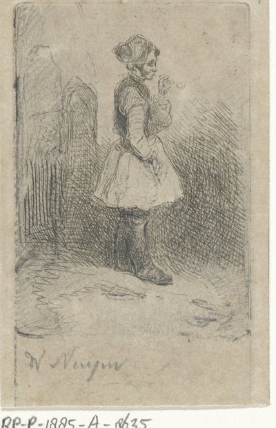 Boy with a Pipe by Wijnand Nuijen
