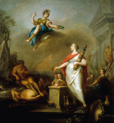 Allegory of the Revolution of 1789 by Wilbault