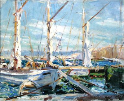 St. Tropez by Wilfred Gabriel de Glehn