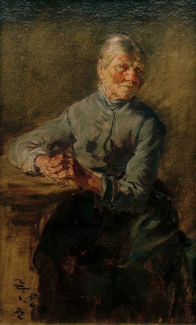 Old Woman by Wilhelm Busch