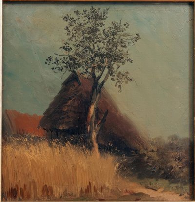 Cottage in the Cornfield by Wilhelm Busch
