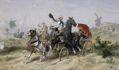 A Close Call by Wilhelm Camphausen
