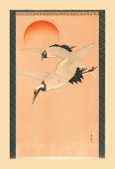 Cranes by Wilhelm Greve