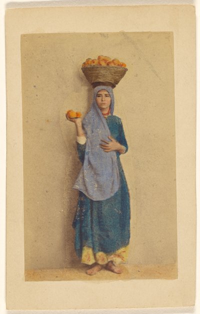 Orange Seller by Wilhelm Hammerschmidt