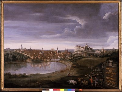 View of Altenburg by Wilhelm I Richter