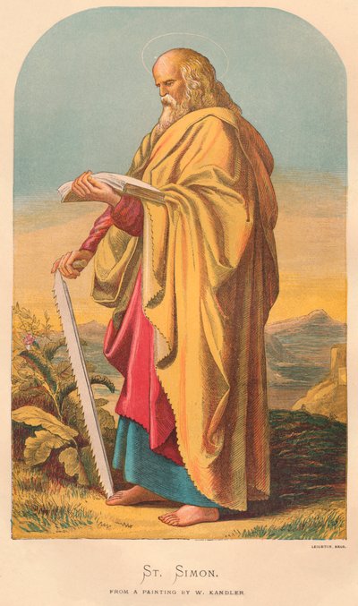 St. Simon by Wilhelm Kandler