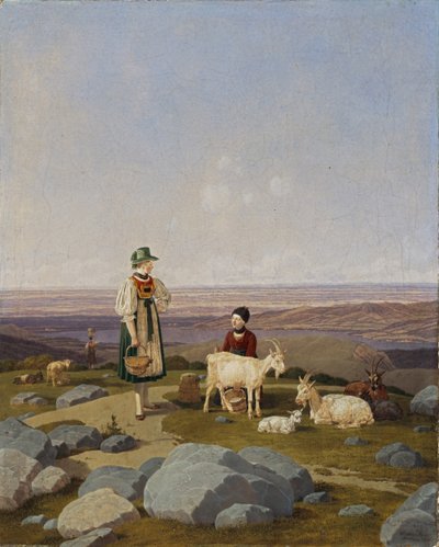 On Gaisalm by Wilhelm Kobell Ritter von