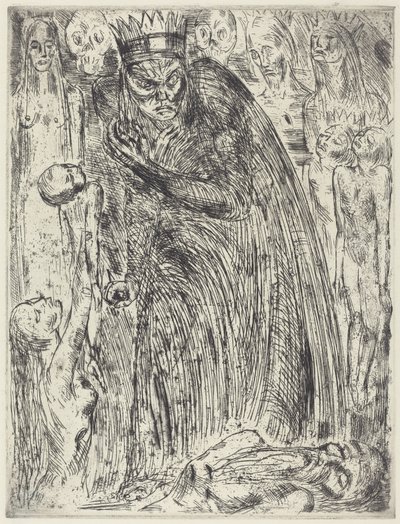 Macbeth V (The Vision of Lady Macbeth) by Wilhelm Lehmbruck