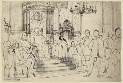 Christian IV in Court by Wilhelm Marstrand