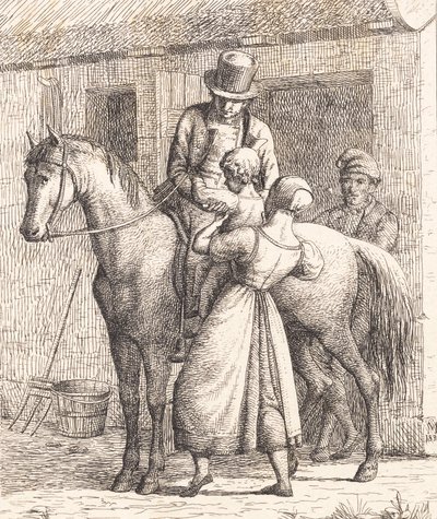 A Peasant Family by Wilhelm Marstrand